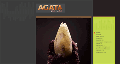 Desktop Screenshot of agatafinecrystals.com